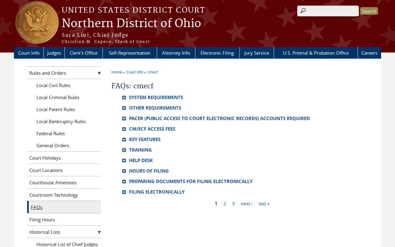 Harrison County court records federal access FAQ source
