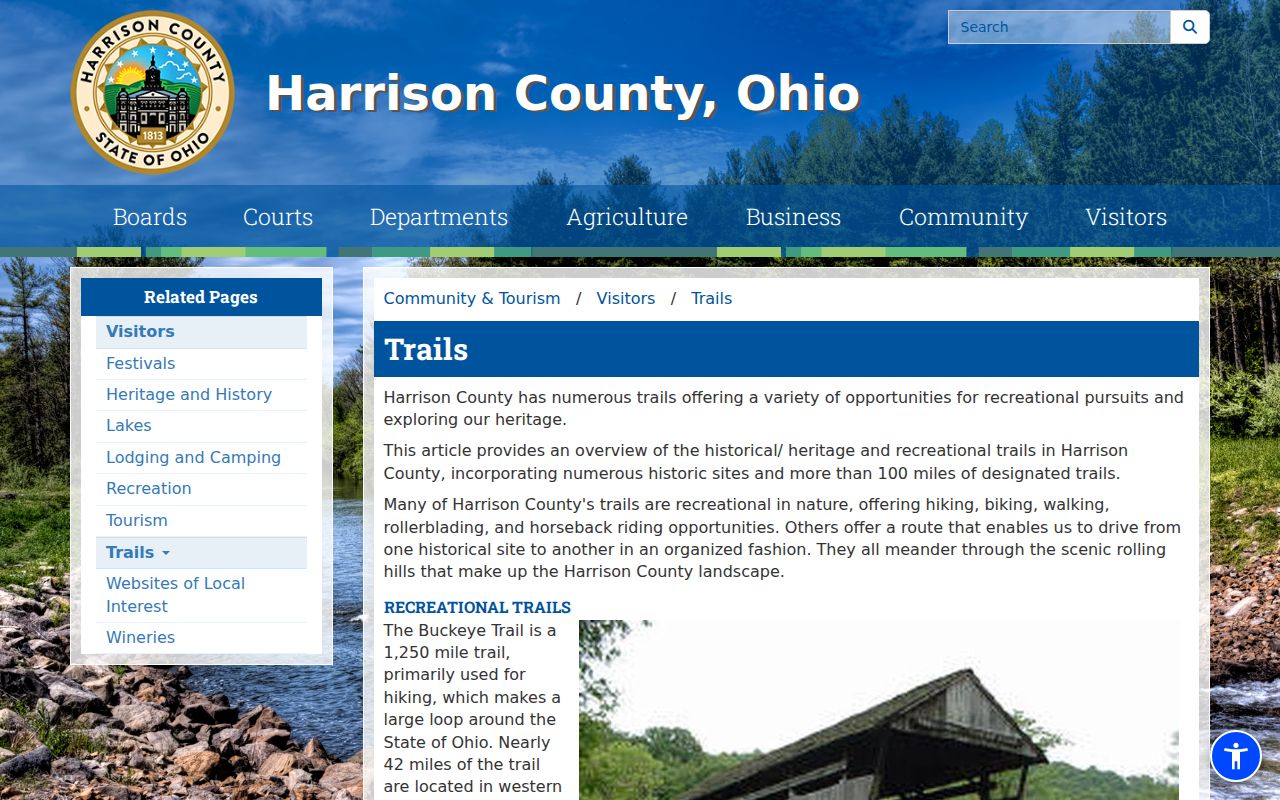 Jewett court records Conotton Creek Trail context