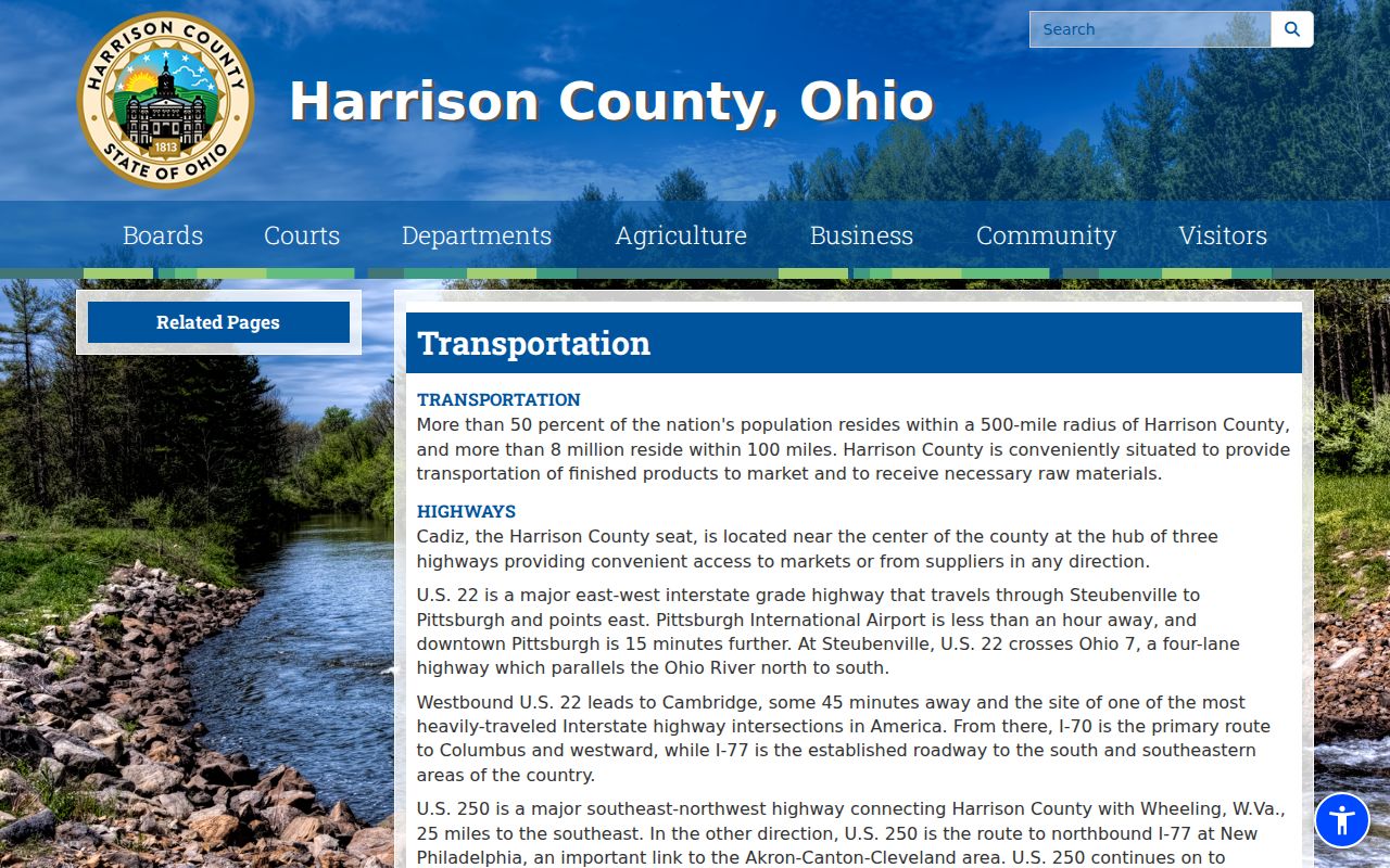 Jewett court records Harrison County transportation context