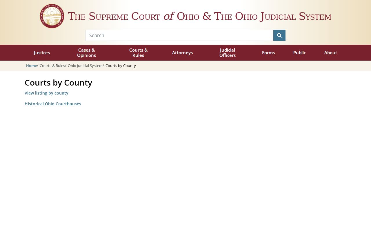 Scio court records Ohio trial court directory